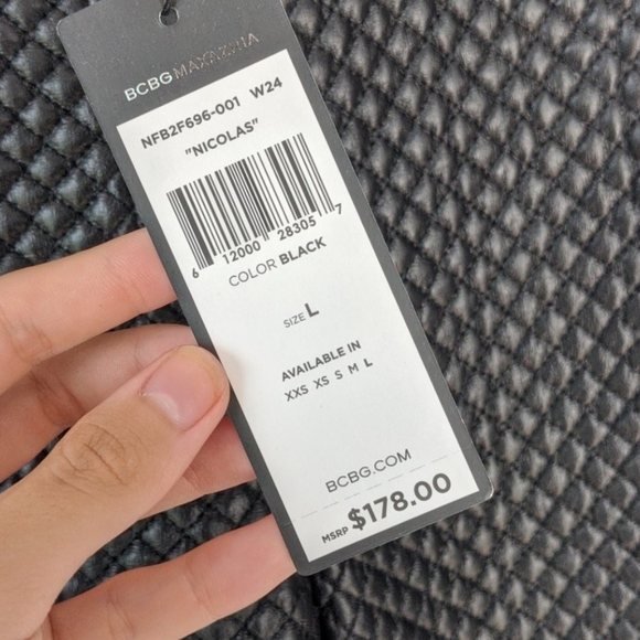 BCBG Maxazria Black Nicolas Pants, sz: L - Picture 6 of 12